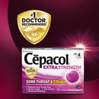 Full bundle set of Cepacol mixed berry sore throat drops showcasing premium quality seals