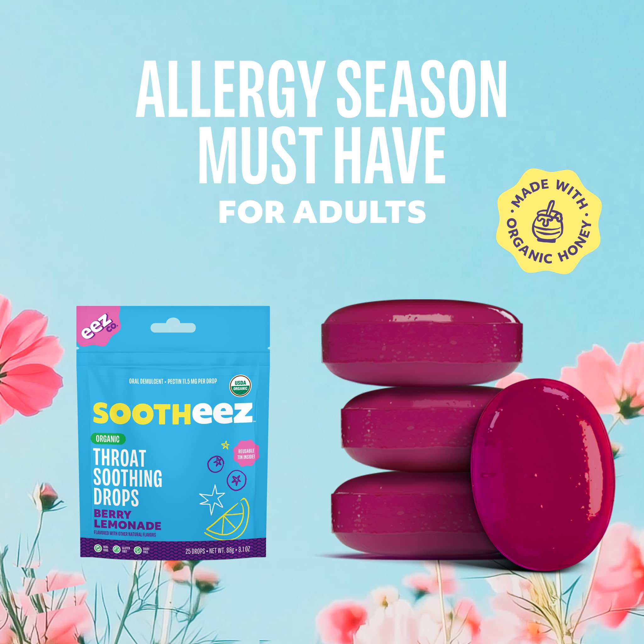 Lolleez Sootheez refillable tin packaging