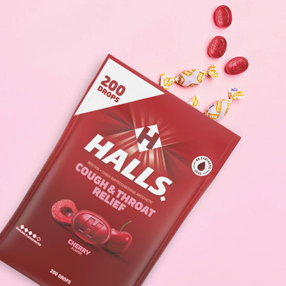 HALLS Mentho-Lyptus lozenges for clearing nasal passages and soothing airways
