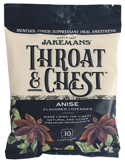 Imported Jakemans honey lemon oral anesthetic drops packaging details and ingredients