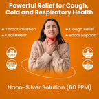 Individually wrapped Optivida 60 PPM silver solution throat lozenges for on the go relief