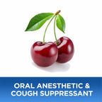 Sucrets vapor cherry throat lozenges side view displaying imported product manufacturing details