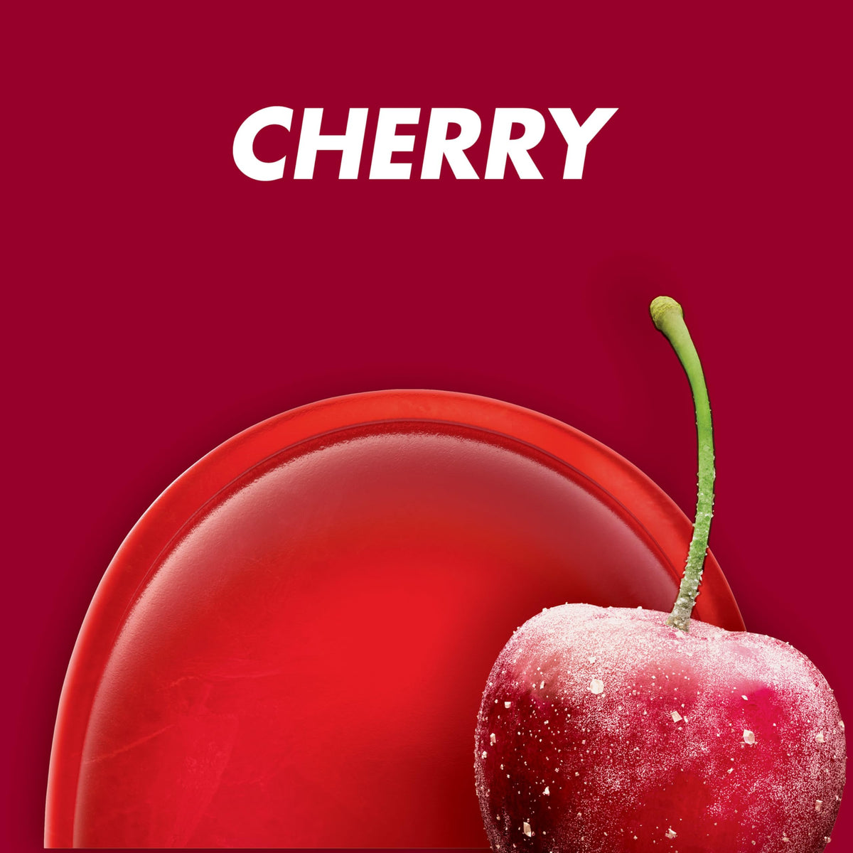 Individually wrapped Halls Cherry drops for throat irritation
