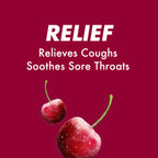 Halls cough and throat relief jar label showing ingredient details