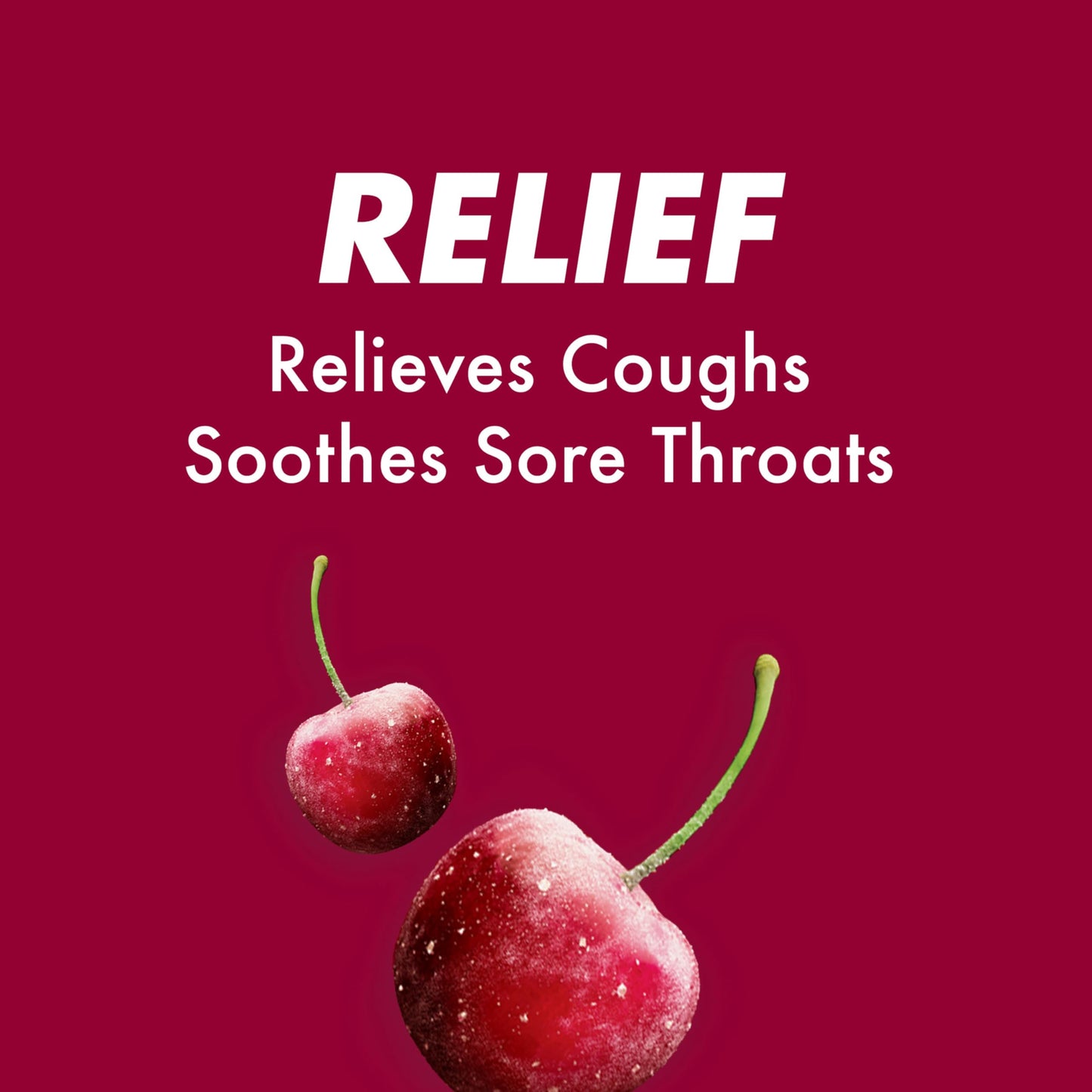 Halls cough and throat relief jar label showing ingredient details