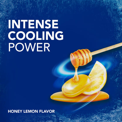 Vicks fast acting cooling vapor lozenges for severe throat discomfort