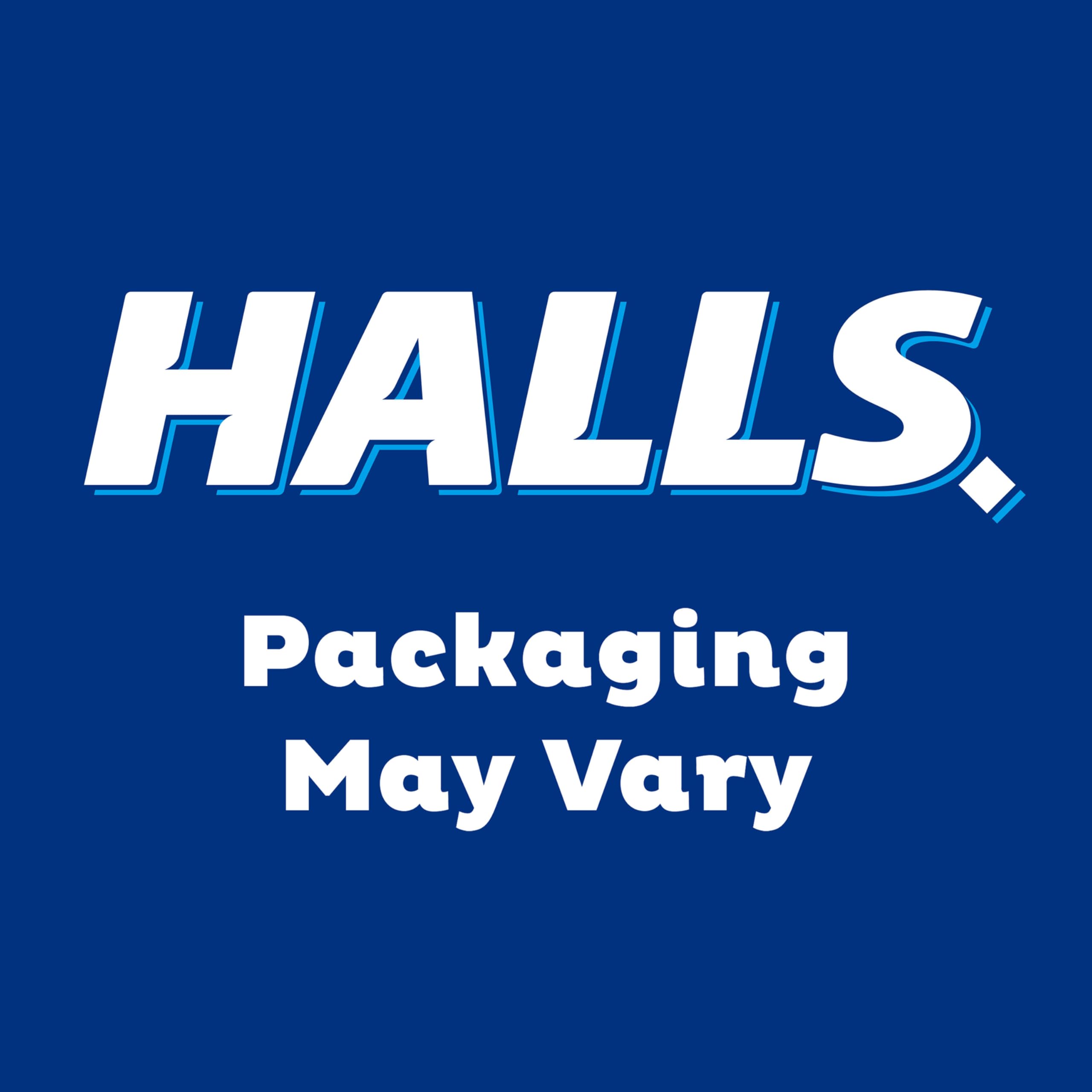 HALLS menthol throat lozenges for sore throat relief