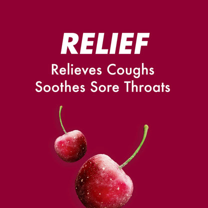 HALLS advanced vapor action cherry cough drops ingredients list