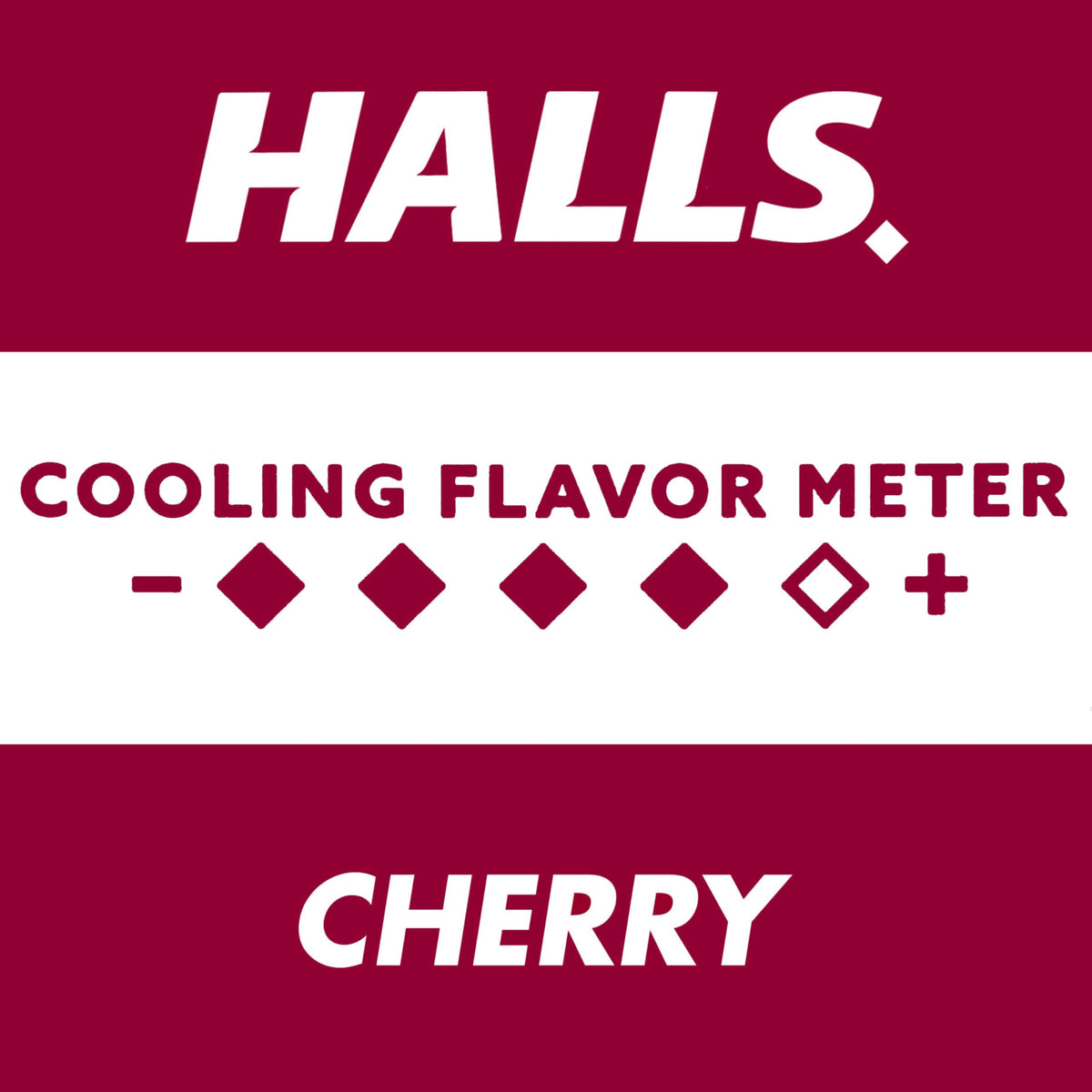 HALLS Relief 200 drops value size back label directions