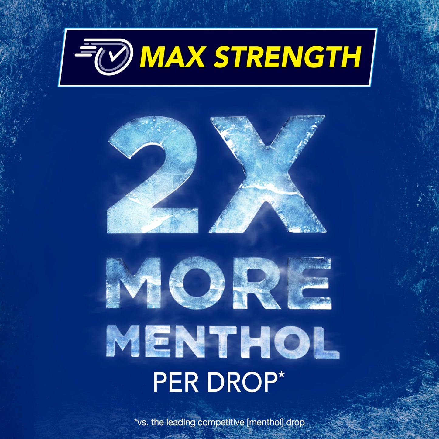 Back label of Vicks VapoCool Severe drops displaying drug facts and imported ingredients.