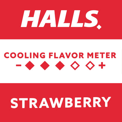 Authentic USA imported HALLS relief throat lozenges for family wellness