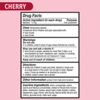 Ricola Cherry throat drops bag side profile