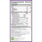 New Chapter Wholemega bottle with nutritional highlights