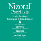 Texture of Nizoral Psoriasis medicated scalp treatment lather