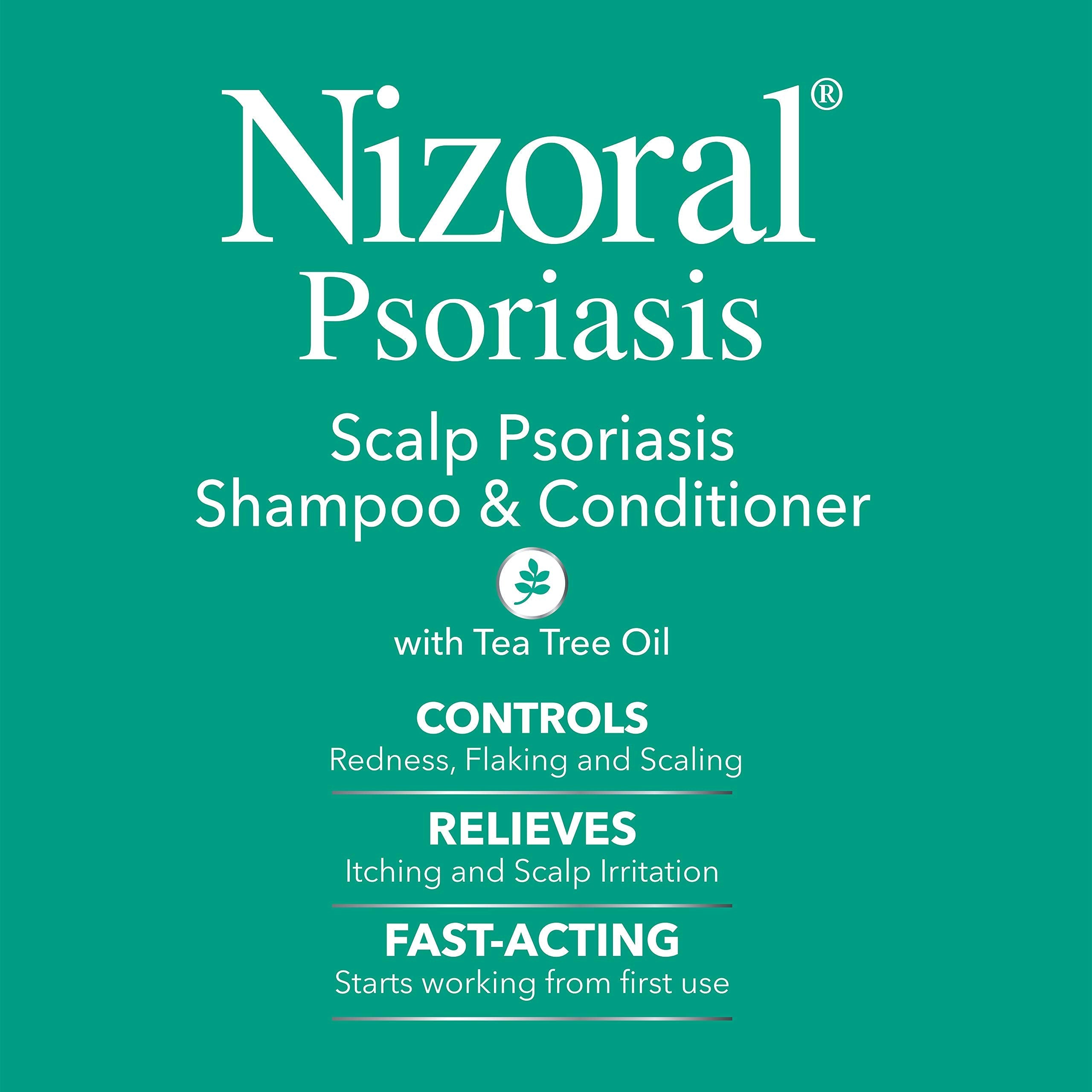 Texture of Nizoral Psoriasis medicated scalp treatment lather