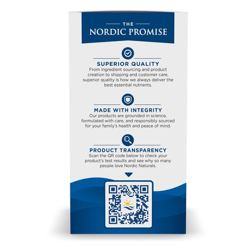 Nordic Naturals Multi Minerals ninety capsules container standing upright demonstrating premium third party tested purity seals
