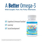 Nordic Naturals children omega 3 softgels in spoon
