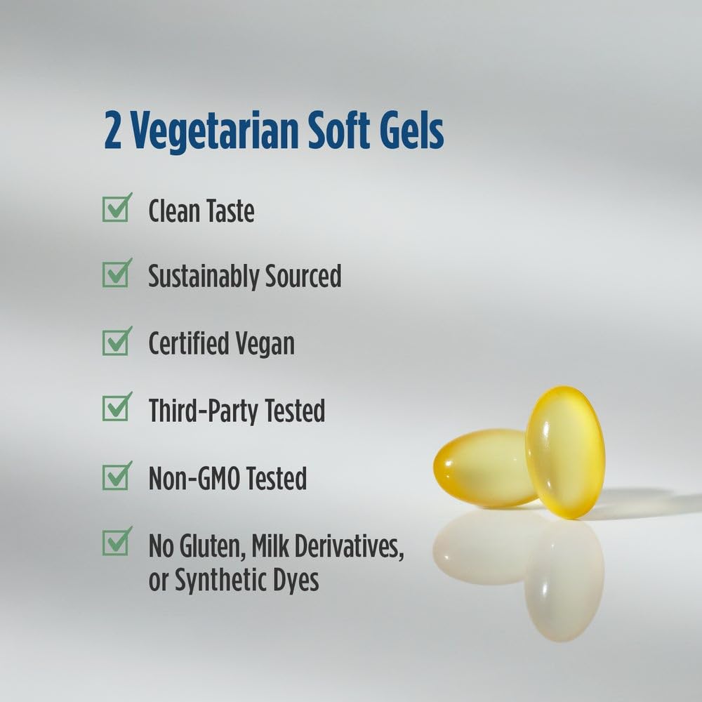 Easy to swallow unflavored veggie soft gels for pregnant mothers