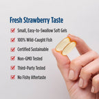 Nordic Naturals DHA 830 mg bottle showing purity and non-gmo details