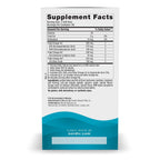 Nordic Naturals Complete Omega 180 softgels bottle back view showing supplement facts label