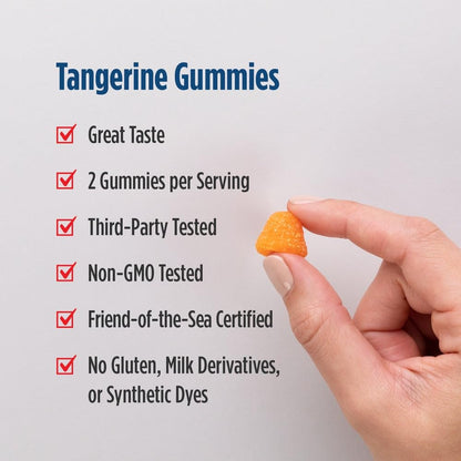 Nordic Naturals 120 count fish oil gummies seal protection
