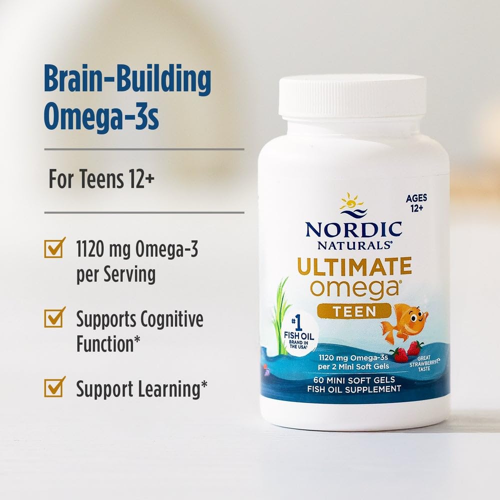 Nordic Naturals Ultimate Omega 1120 milligrams supplement facts label