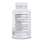 Back label of Nordic Naturals ProOmega 2000 showing supplement facts and ingredient breakdown