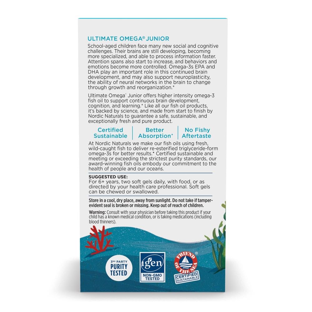 Nordic Naturals Ultimate Omega Junior lifestyle and product presentation