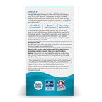 Nordic Naturals fish oil softgels capsules poured out on clean surface