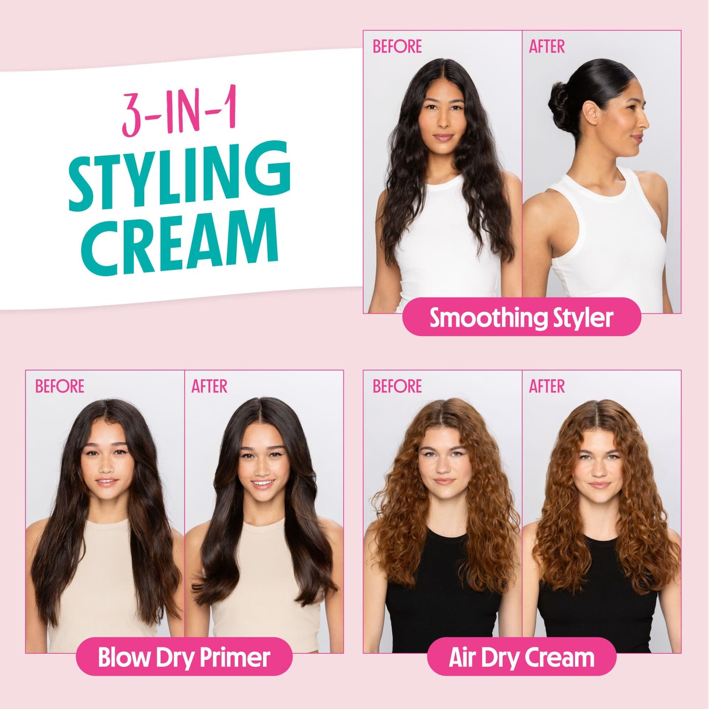 Close up of Not Your Mother's 10-in-1 Hair Perfector spray bottle
