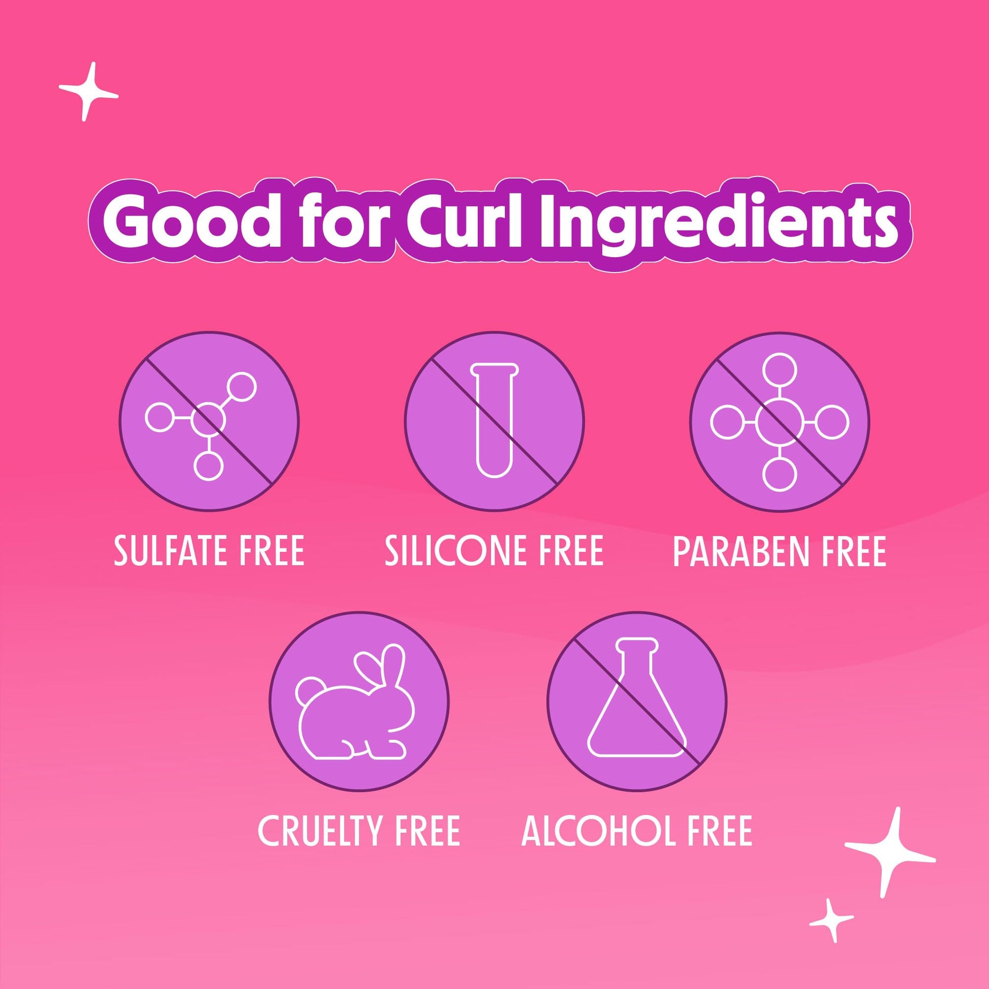 Not Your Mother's Curl Talk system back label showing ingredients and directions.