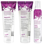 Complete texture styling kit for crunch free soft curls and professional hair definition