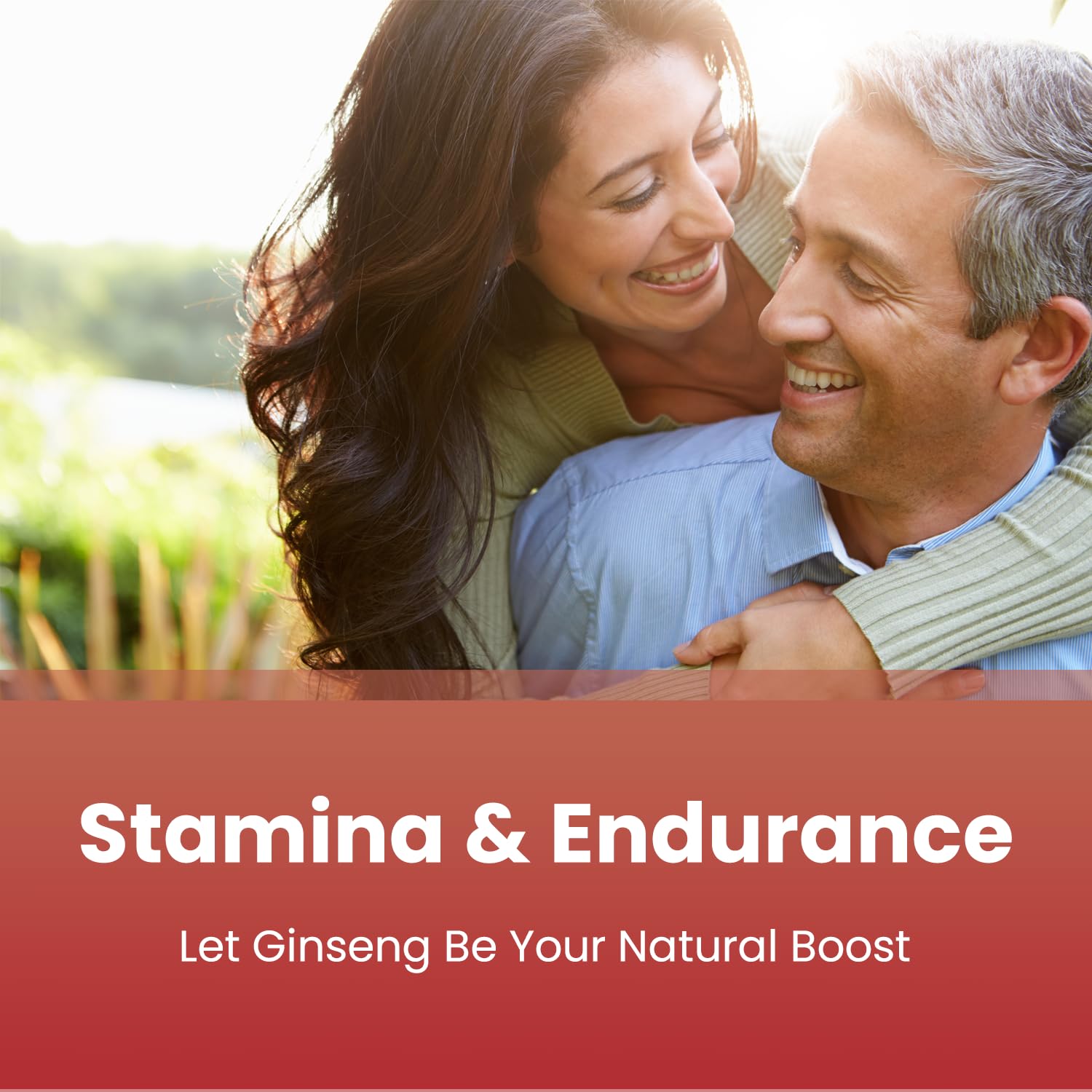Close up of NutraChamps Korean Panax Ginseng supplement label