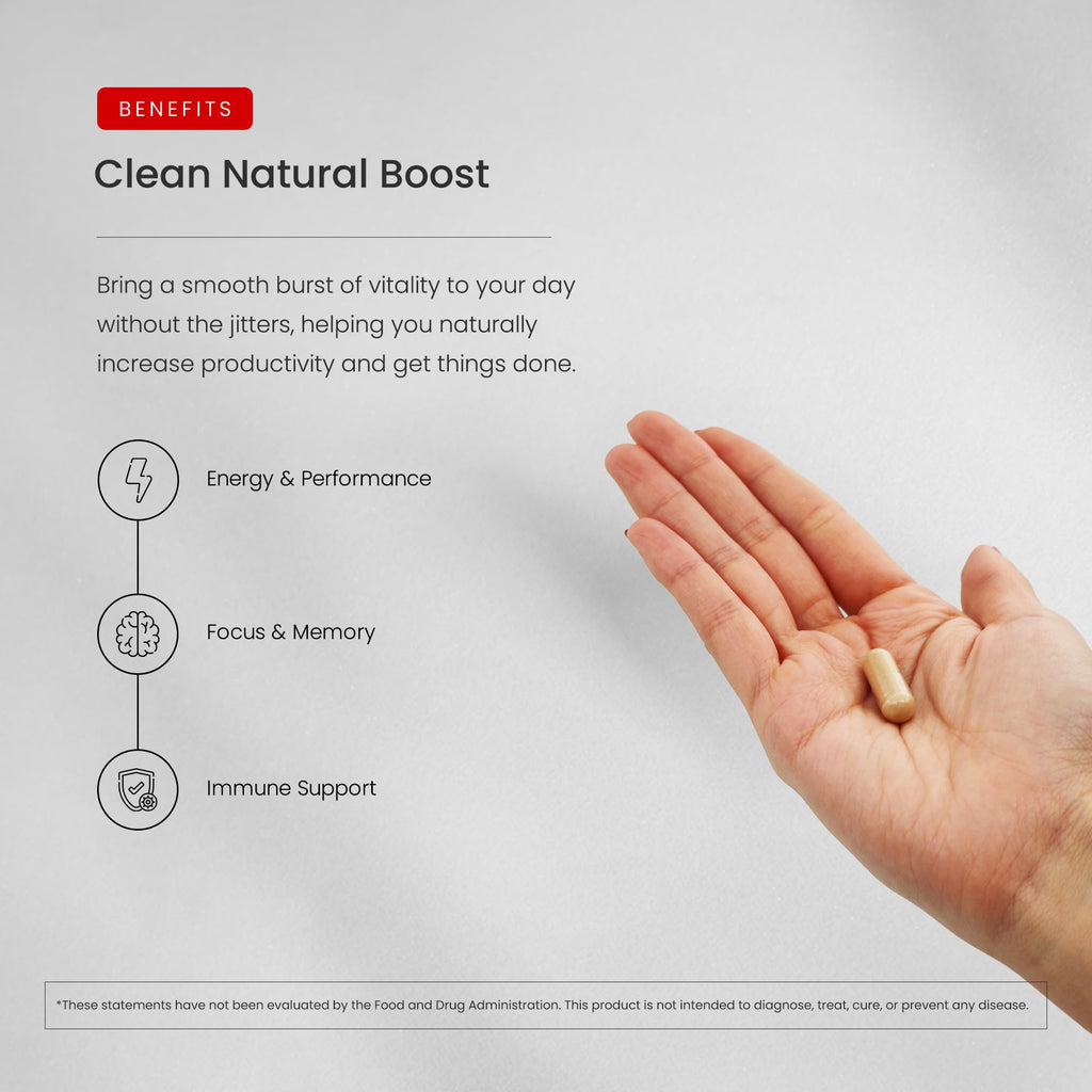 NutraChamps ginseng capsules bottle with vegan supplement details