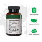 NutraMedix Quercetin supplement facts and ingredient label