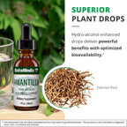 NutraMedix Amantilla tincture bottle with dropper showing liquid format