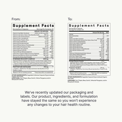 Authentic Nutrafol imported USA beauty care system for hair thickness