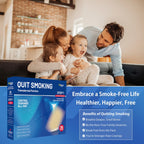Fekux smoking cessation patches showing individual protective backing sheets