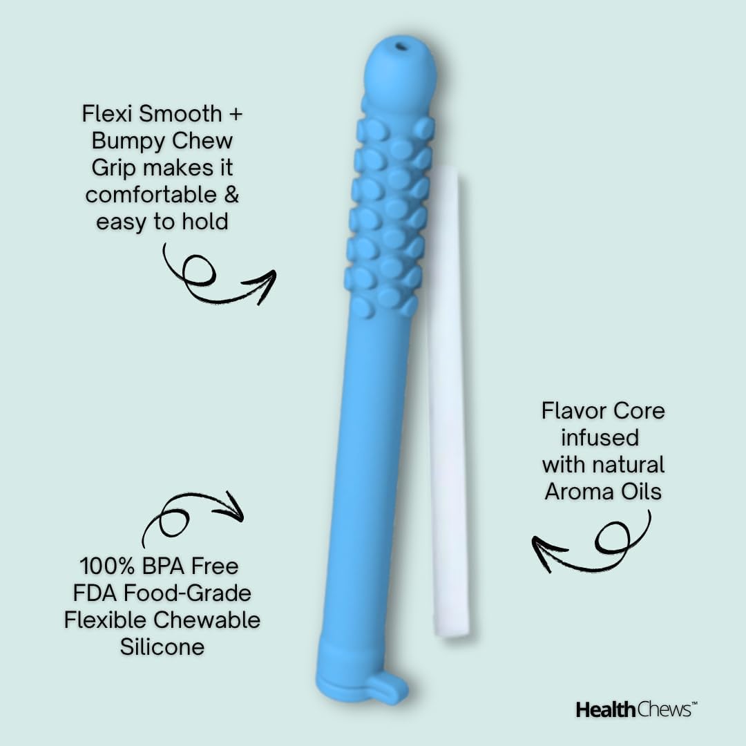 Portable non-nicotine habit replacement accessory held in a hand for scale.