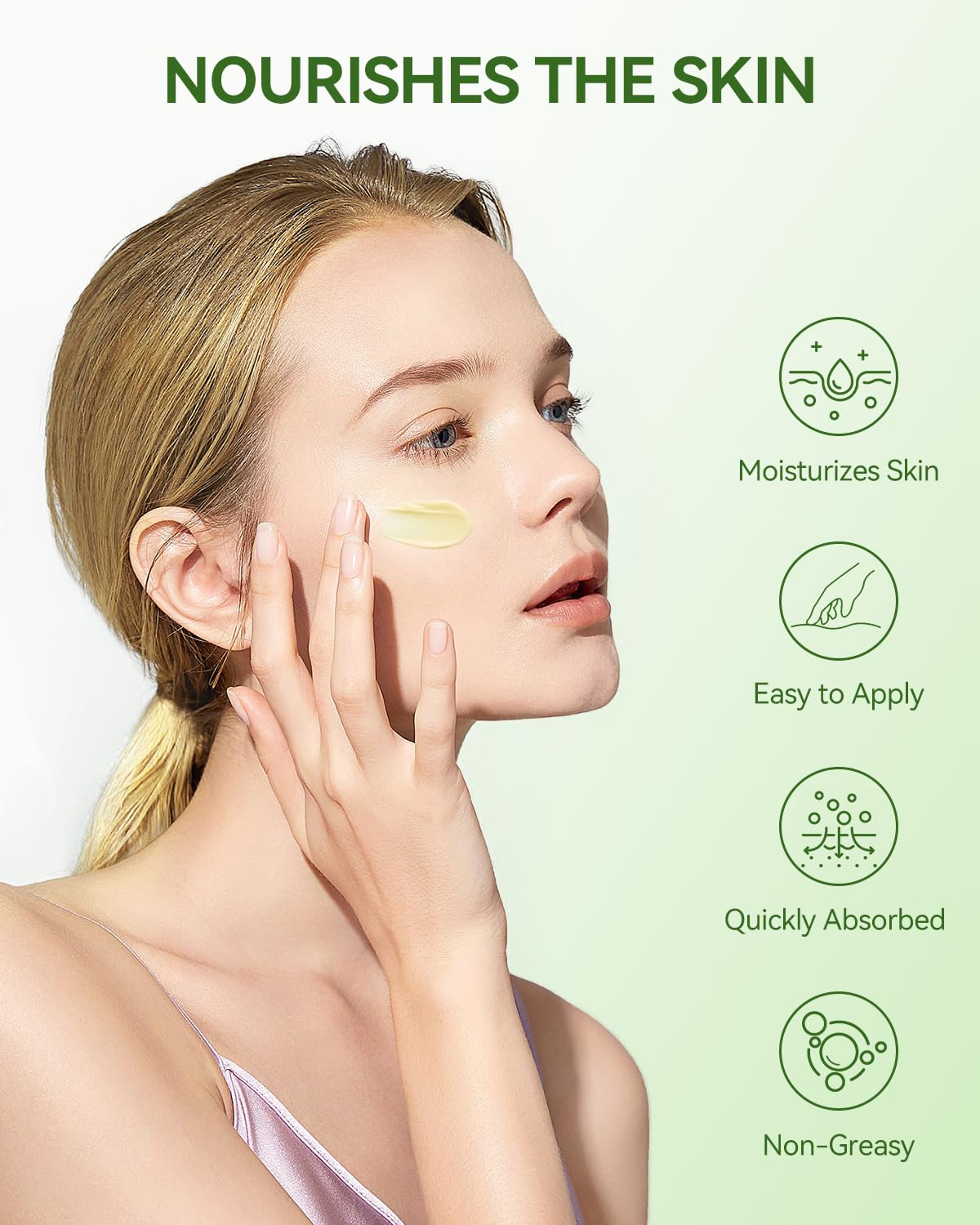 Zuzuxia organic wild yam cream texture and consistency view