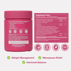 Evabiotic menopause support capsules packaging angle shot