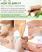 Zuzuxia organic wild yam cream daily wellness application