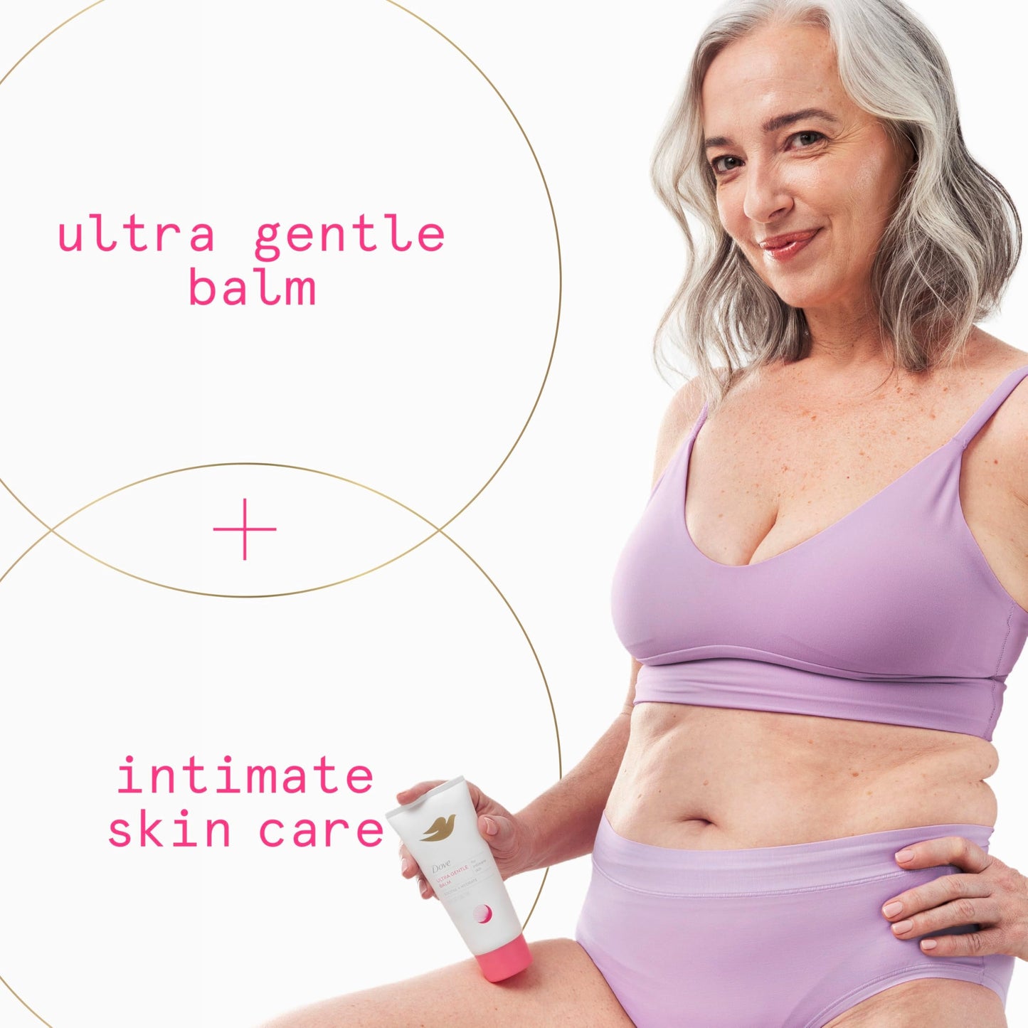 USA imported Dove wellness collection balm for menopausal dryness relief