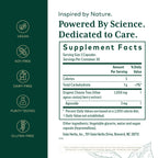 Gaia Herbs Pro Vitex Pro side label showing supplement facts