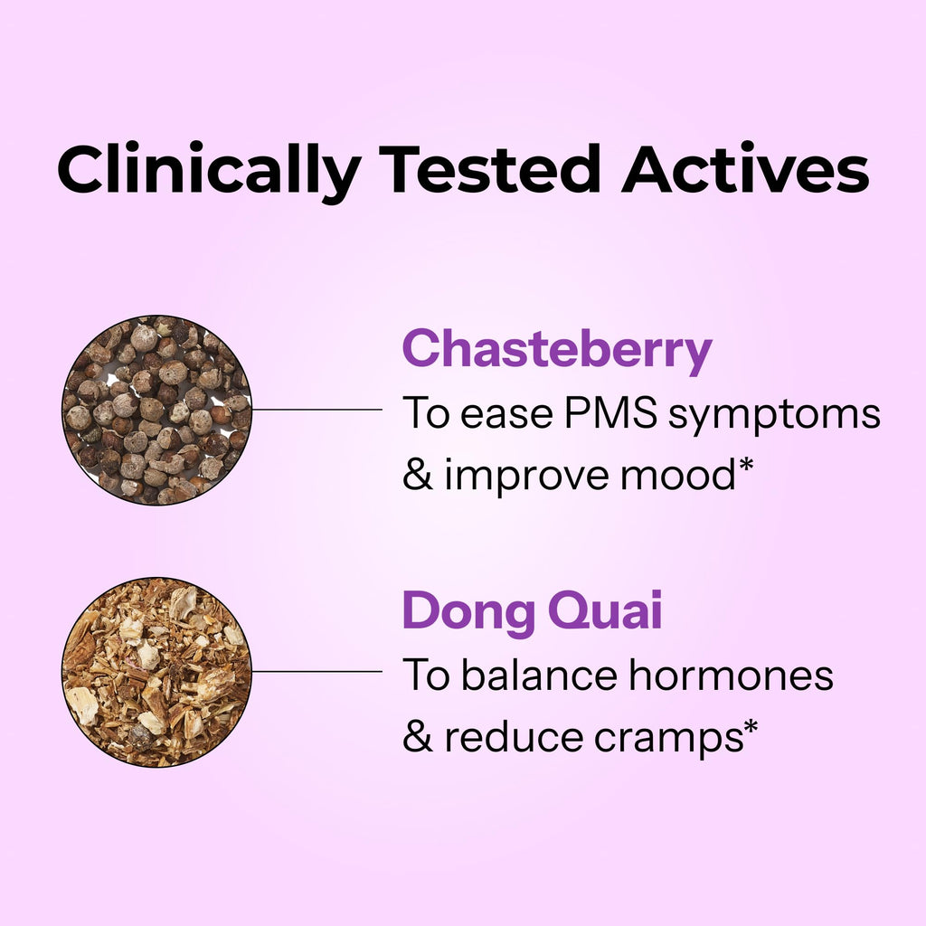 Hum Nutrition hormone balance supplement facts and ingredients