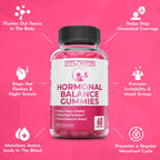 Close-up of botanical blend gummies for women wellness