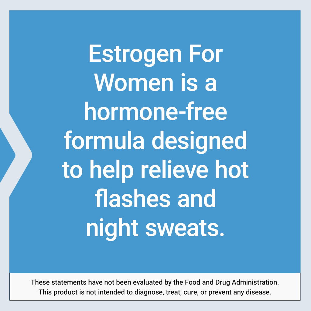 Life Extension Estrogen for Women packaging showing dosage instructions