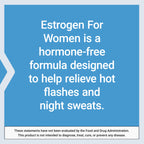 Life Extension Estrogen for Women packaging showing dosage instructions