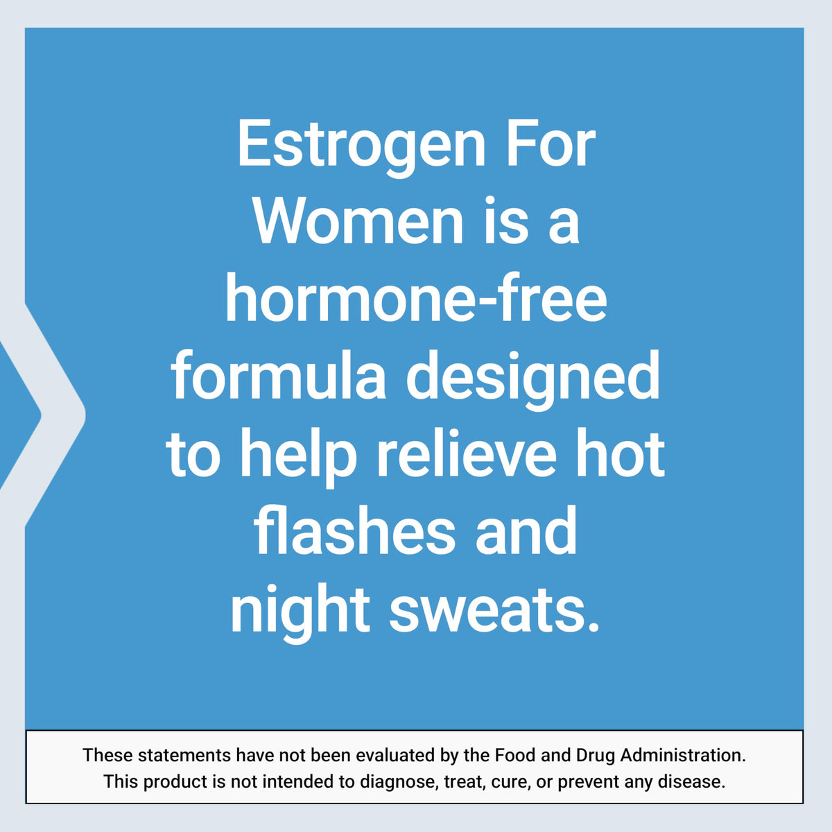 Life Extension Estrogen for Women packaging showing dosage instructions