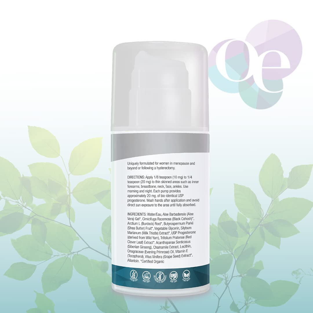 Organic Excellence Balance Plus Therapy back container view